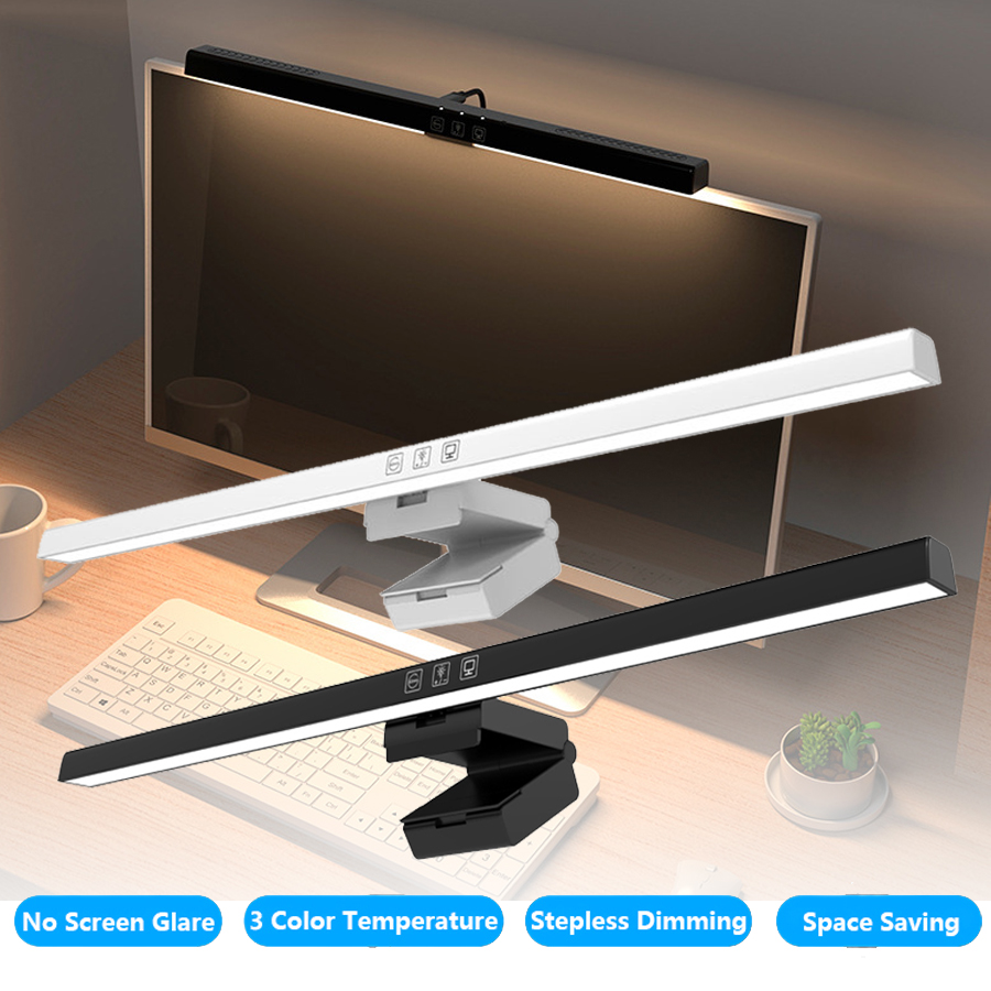 Desk Setup Light - Barre lumineuse pour moniteur d'ordinateur, lampe