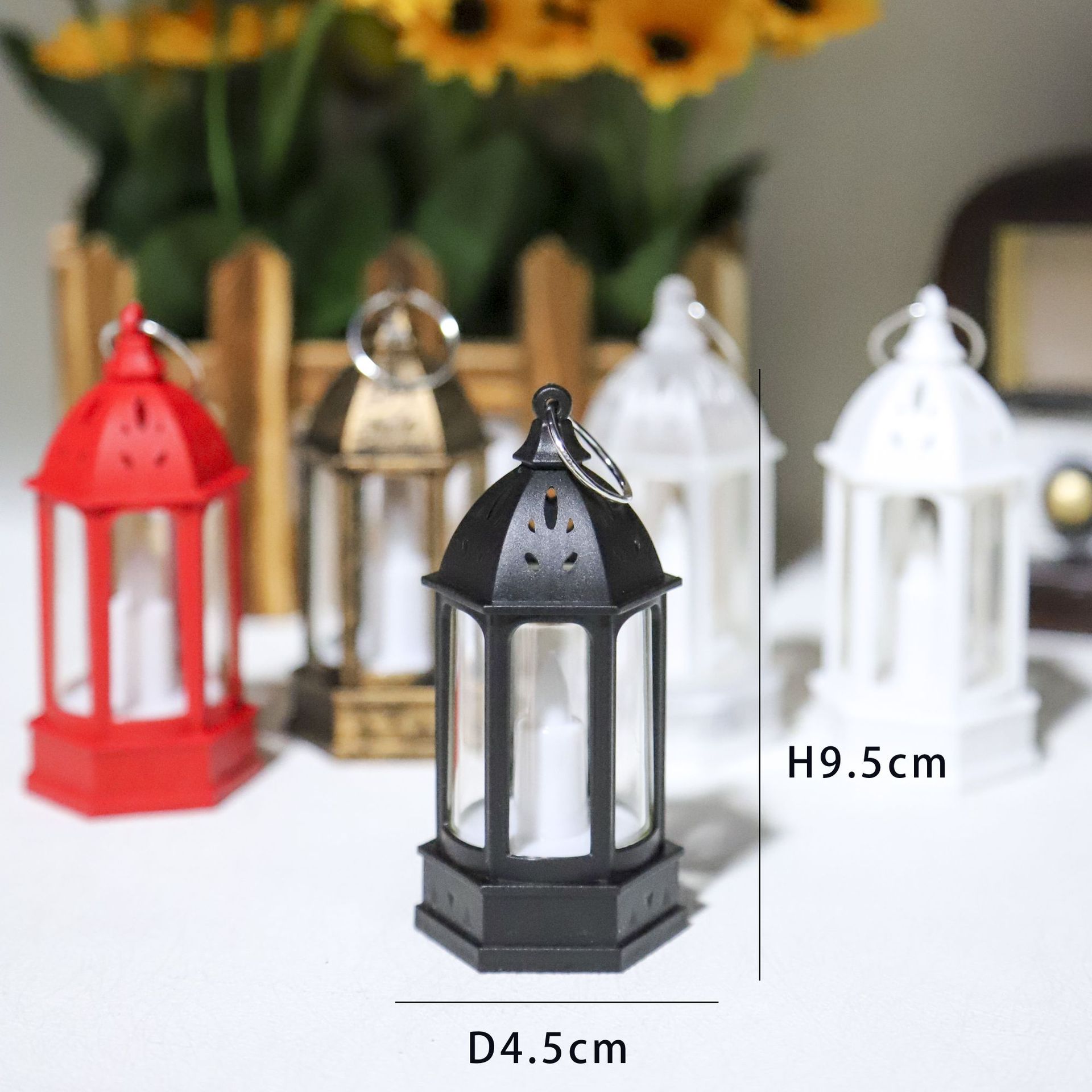 Desk Setup Light - Mini Lampe d'Ambiance Créative, Bougie Électronique