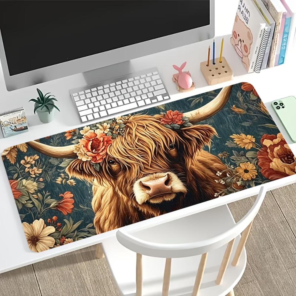 Desk Setup Pc And Laptop - Tapis de souris de jeu vintage