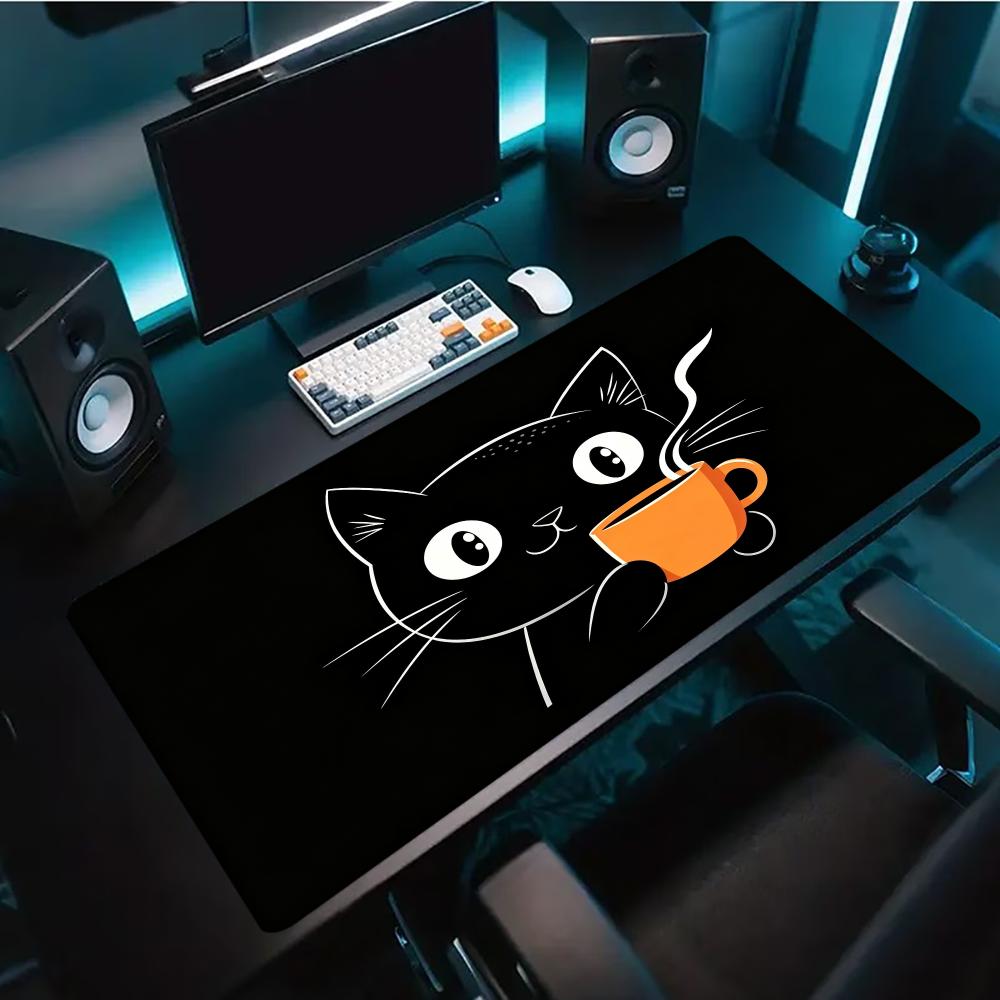 Desk Setup Pc And Laptop - Tapis de souris de jeu grand