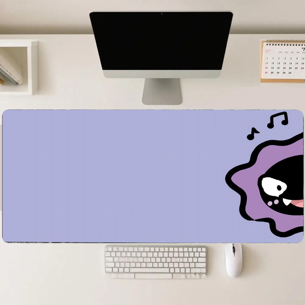 Desk Setup Gadgets - Tapis de souris XXL violet mignon
