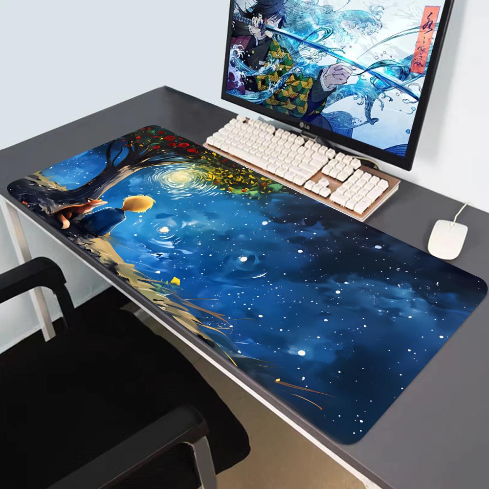 Desk Setup Red - HYBXAXC Tapis de bureau et de