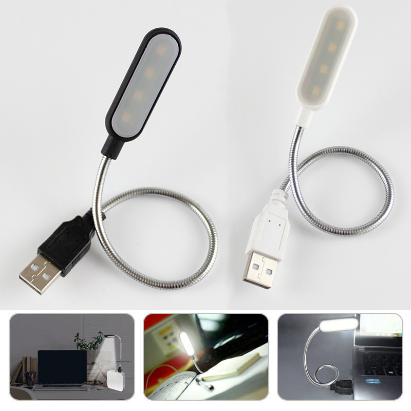 Mini 4 LED lampe de livre Port - Desk Setup Laptop avis et prix