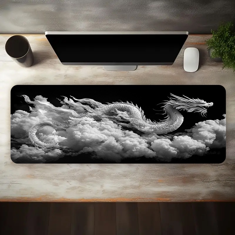 Tapis de souris de jeu Dragon  - Desk Setup Pc And Laptop avis et prix