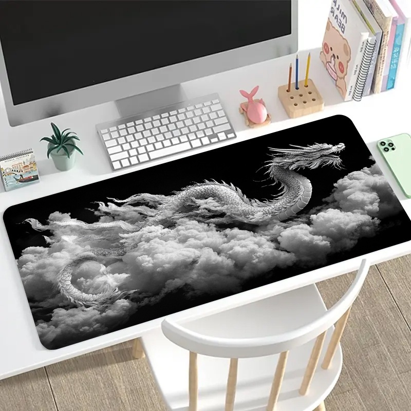 Tapis de souris de jeu Dragon  - Desk Setup Pc And Laptop avis et prix