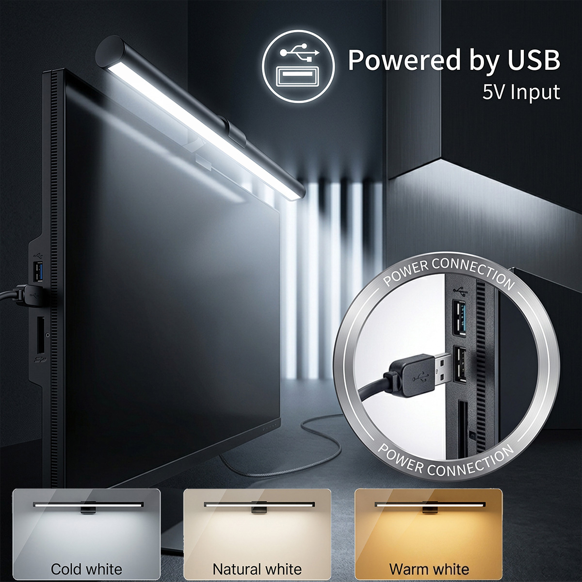 Barre lumineuse LED USB pour é - Desk Setup Light avis et prix