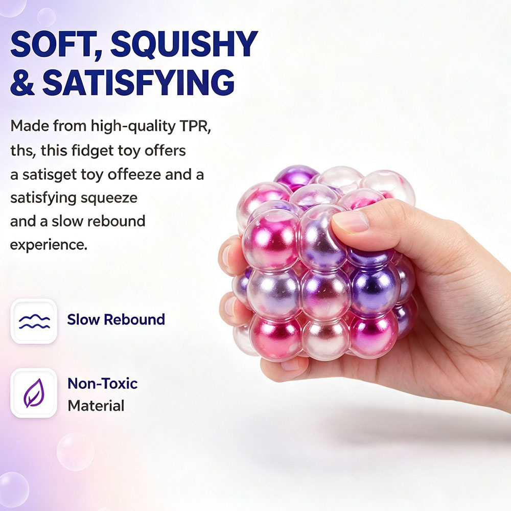 Cube perlé sonore ASMR à effet - Desk Setup Gadgets avis et prix