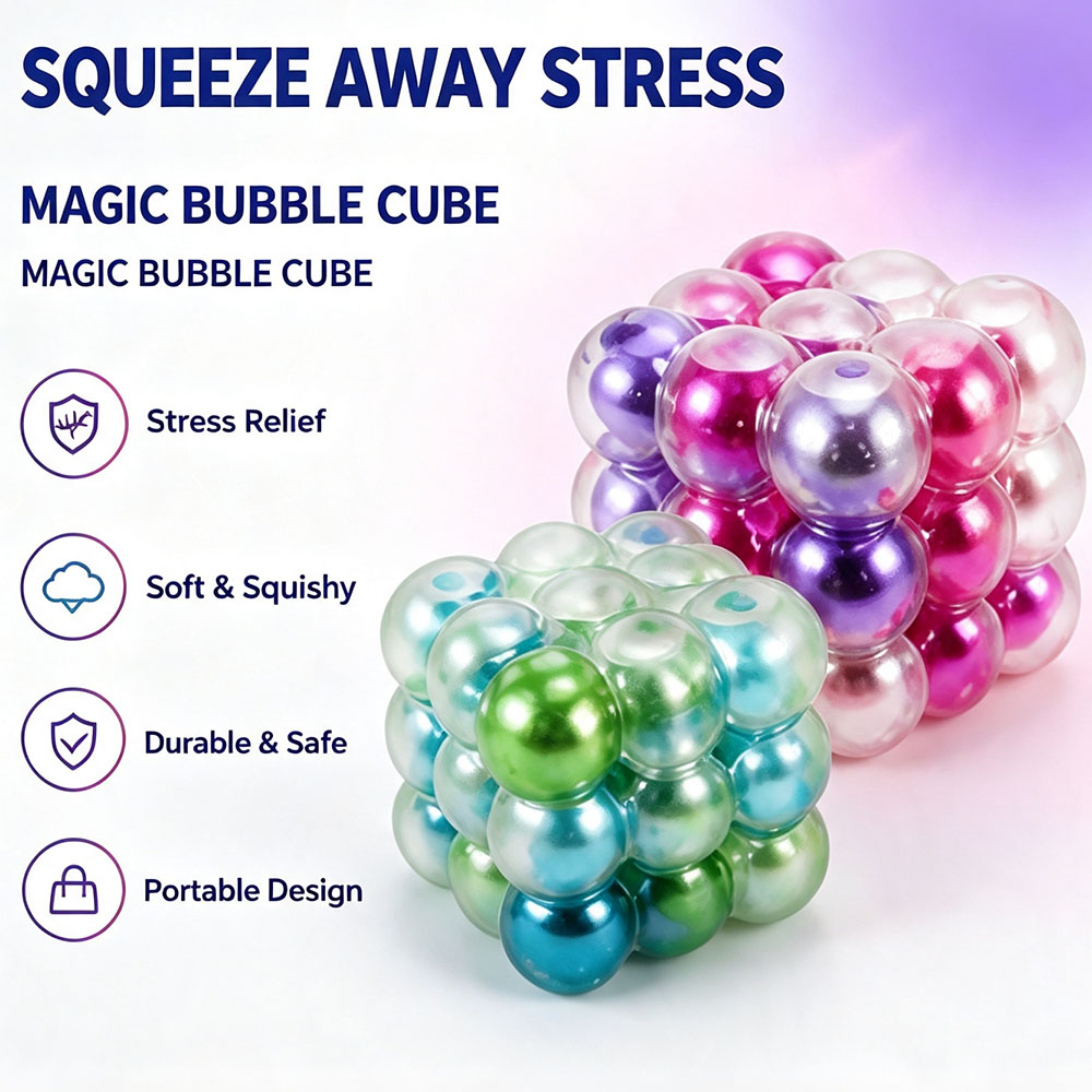 Cube perlé sonore ASMR à effet - Desk Setup Gadgets avis et prix