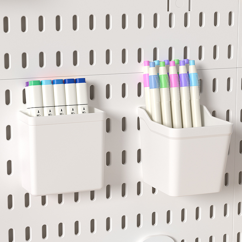Panneau perforé de bureau en P - Desk Setup Organization avis et prix