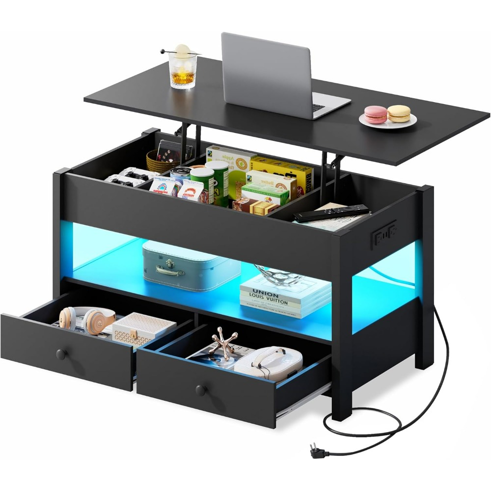 Table basse relevable WLIVE no - Desk Drawer Unit avis et prix
