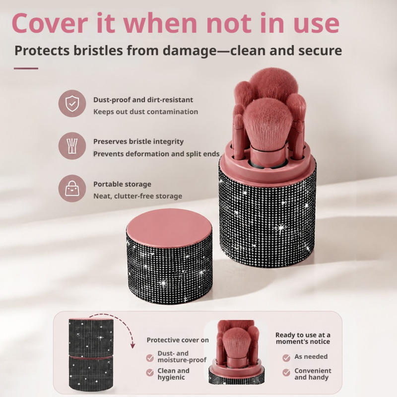 Tube de rangement pour pinceau - Desk Setup Organization avis et prix