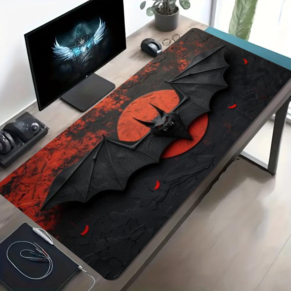Grand tapis de souris de jeu à - Desk Setup Red avis et prix