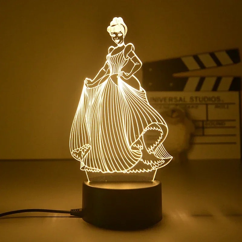 Lampe LED 3D, figurine de prin - Desk Setup Light avis et prix