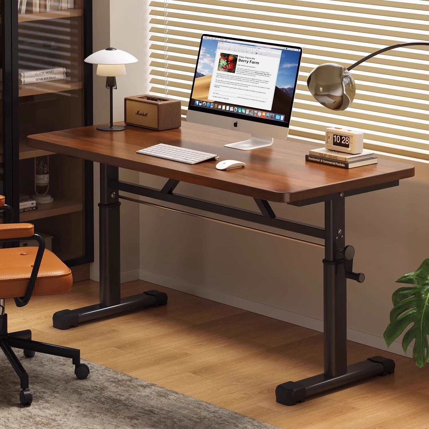 Bureau d'ordinateur moderne et - Desk Setup Laptop avis et prix