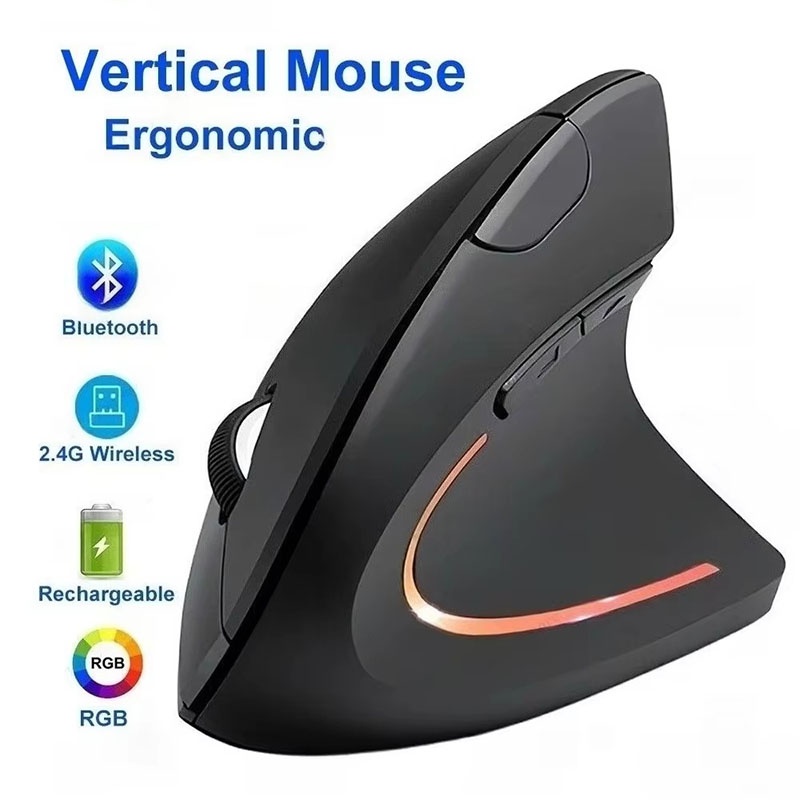 Souris verticale ergonomique 2 - Ergonomic Desk Setup Keyboard avis et prix