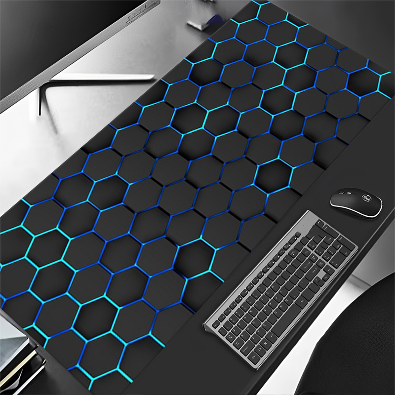 Grand tapis de souris de jeu,  - Desk Setup Red avis et prix