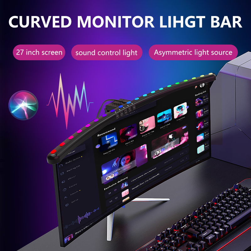 Barre lumineuse LED RGB intell - Desk Setup Gadgets avis et prix