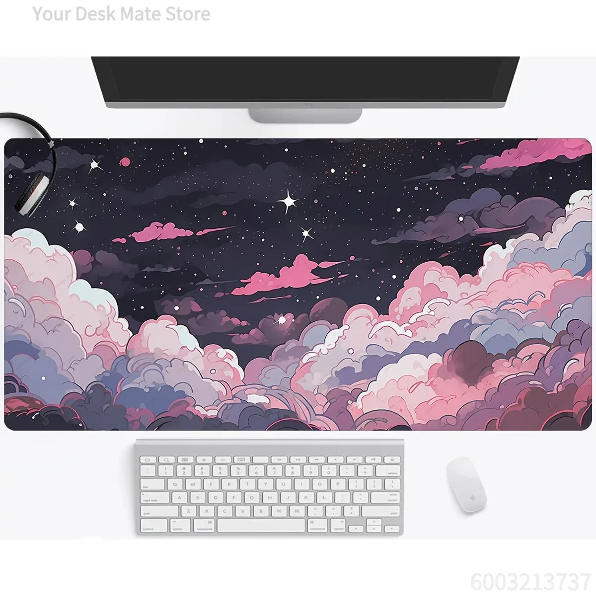 Tapis de Souris Anime Rose et  - Desk Setup Pc And Laptop avis et prix