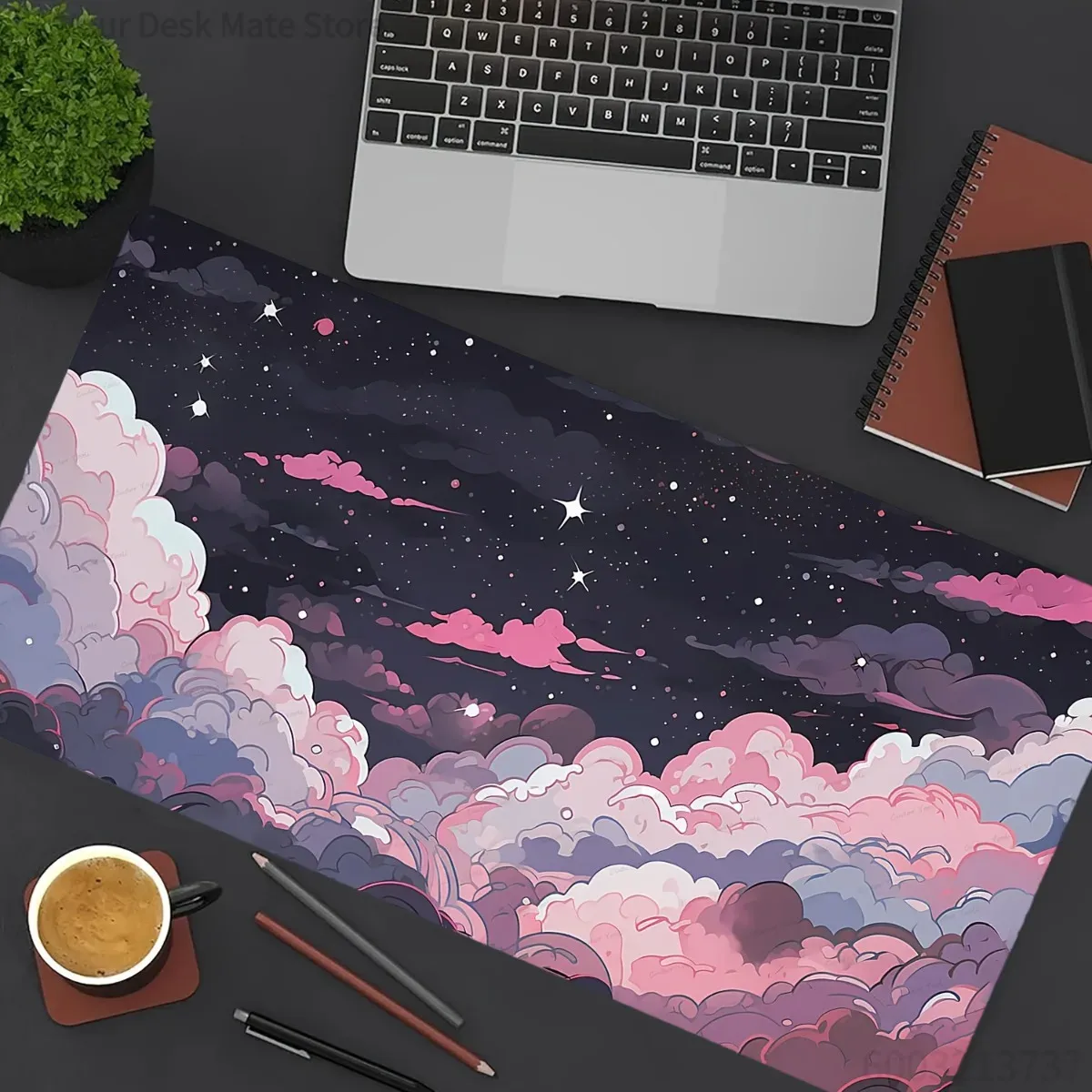 Tapis de Souris Anime Rose et  - Desk Setup Pc And Laptop avis et prix
