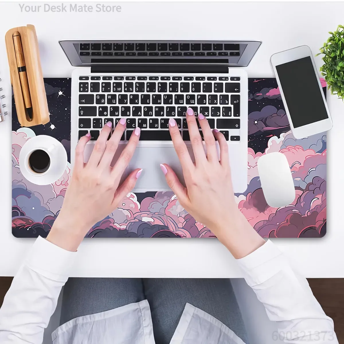 Tapis de Souris Anime Rose et  - Desk Setup Pc And Laptop avis et prix