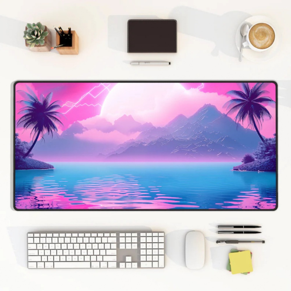 Tapis de bureau Steamwave Shan - Desk Setup With Keyboard Tray avis et prix