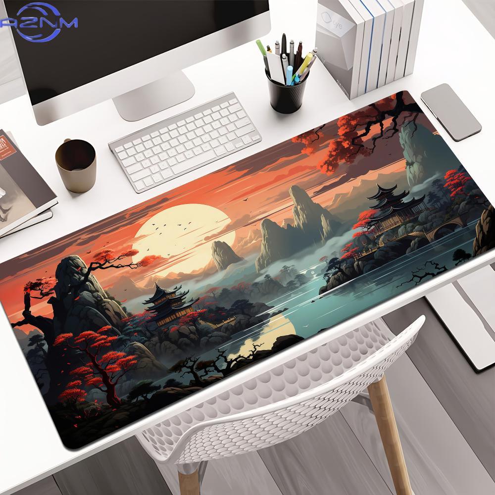 Tapis de souris en caoutchouc  - Desk Setup Red avis et prix