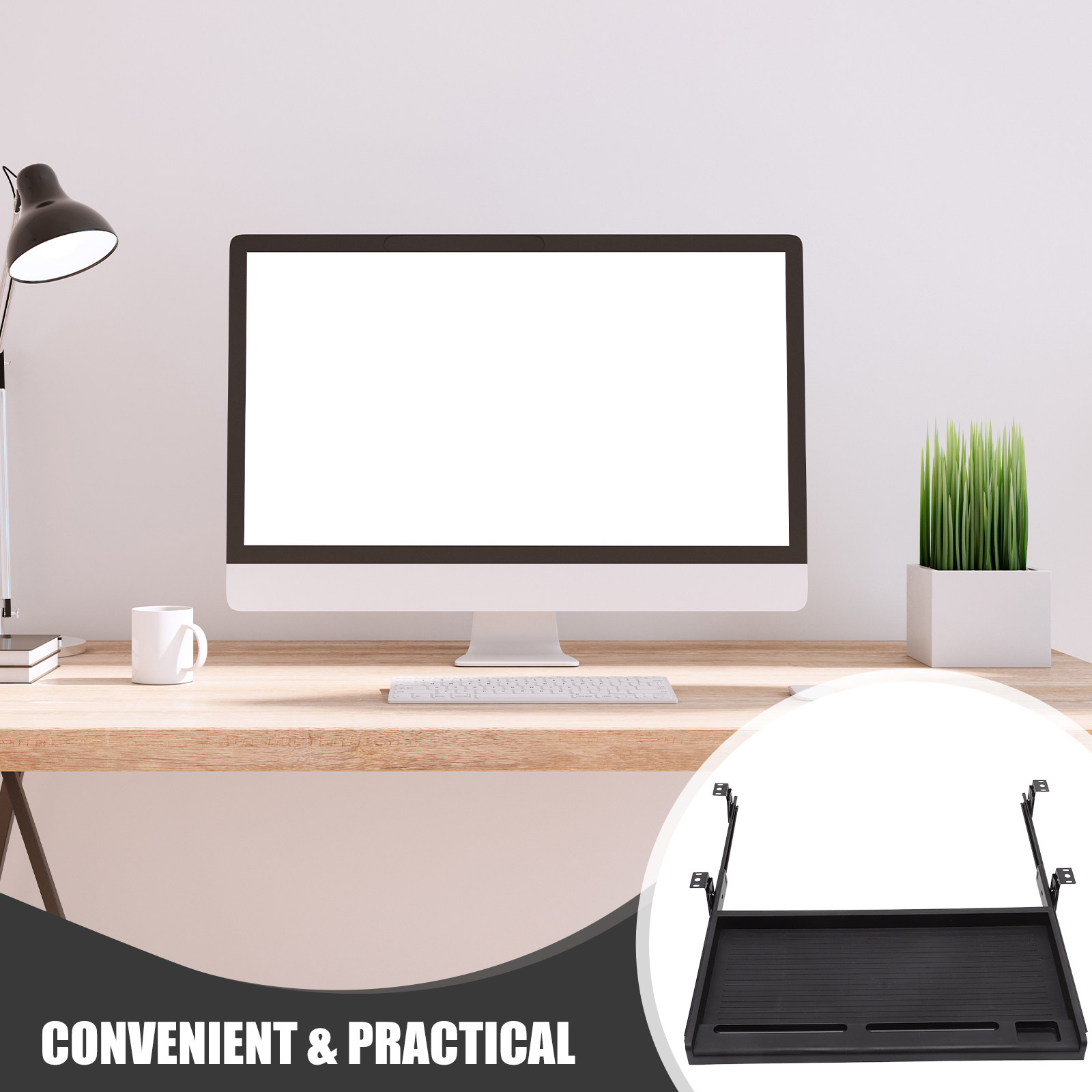 1 ensemble de plateau pour cla - Desk Setup With Keyboard Tray avis et prix