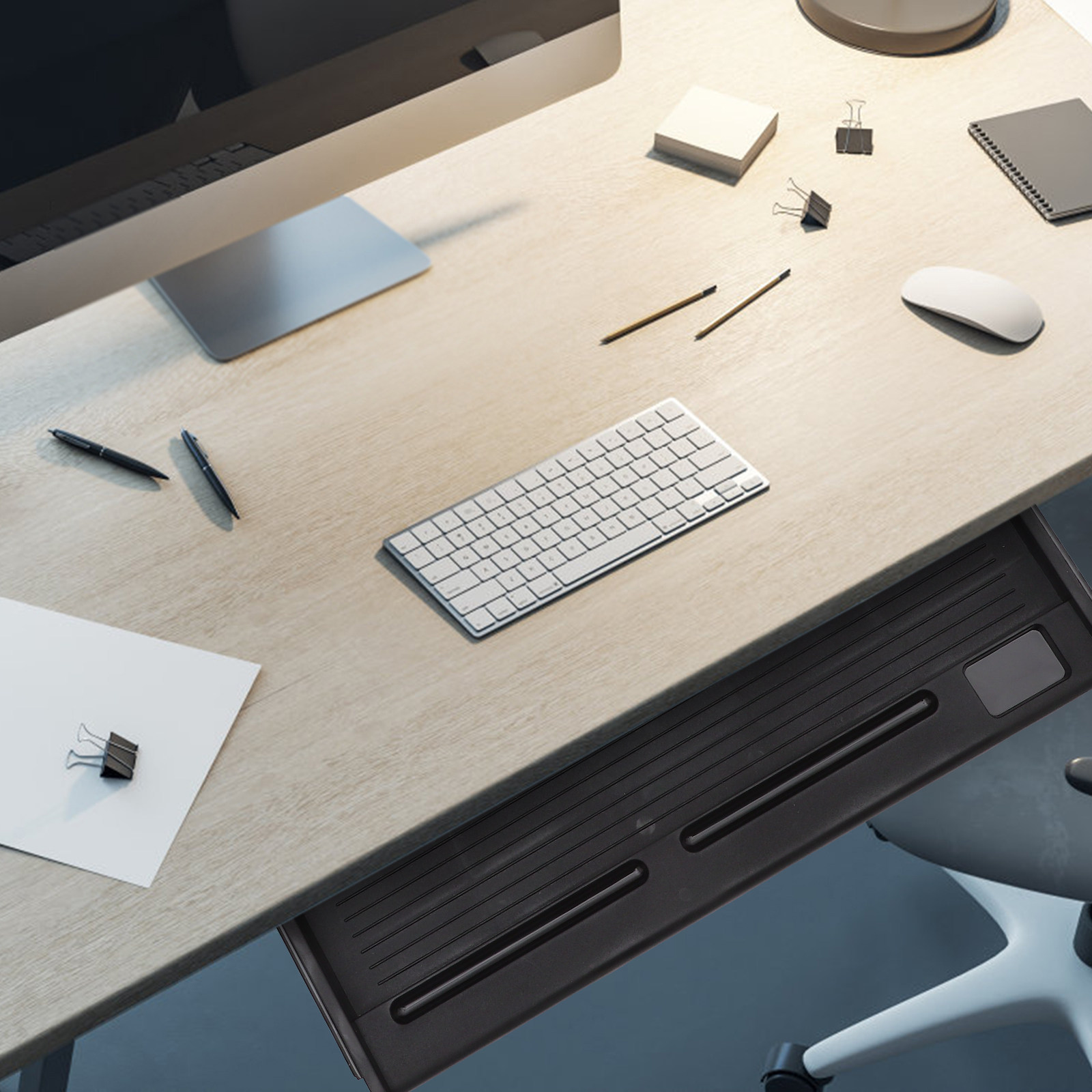 1 ensemble de plateau pour cla - Desk Setup With Keyboard Tray avis et prix