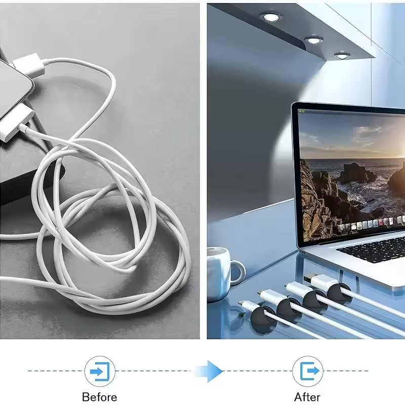 Clips de fixation pour câbles  - Desk Setup Organization avis et prix