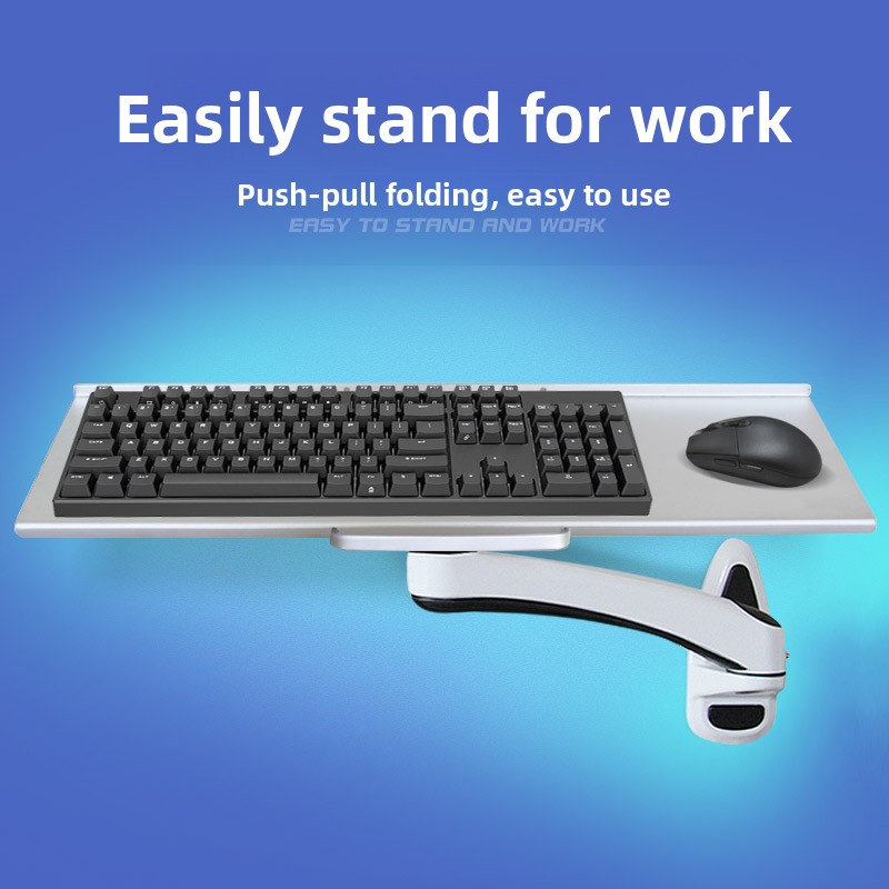 Plateau de clavier mural indus - Ergonomic Desk Setup Keyboard avis et prix