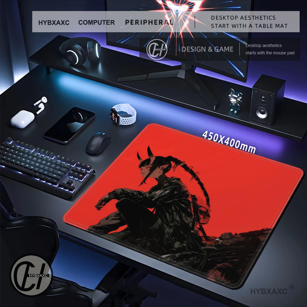 HYBXAXC Tapis de souris Oni Gi - Desk Setup Red avis et prix