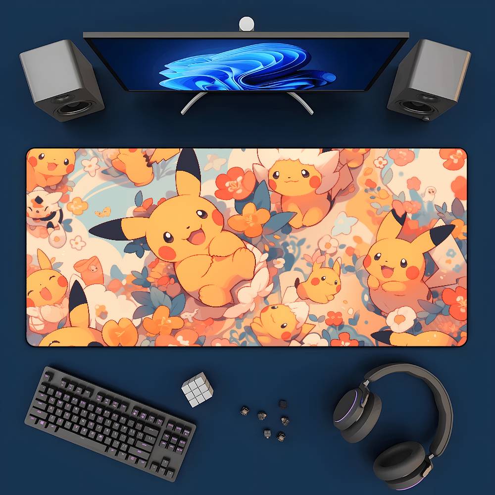 Tapis de souris Pokemon, grand - Desk Setup Pc And Laptop avis et prix