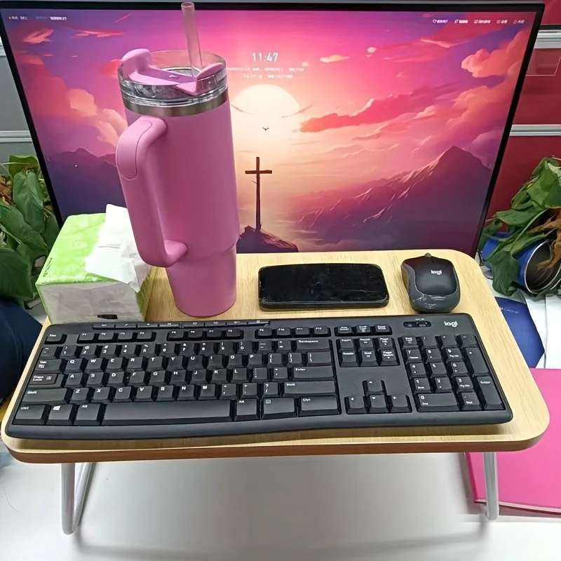 Bureau pliant multifonctionnel - Desk Setup Laptop avis et prix