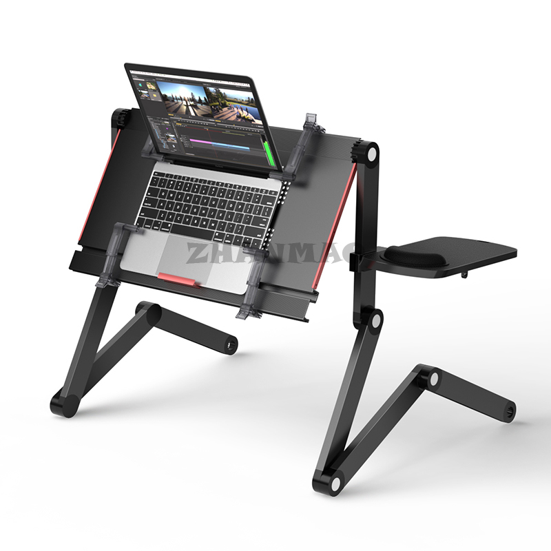 Couché plat sur le lit, bureau - Desk Setup Laptop avis et prix