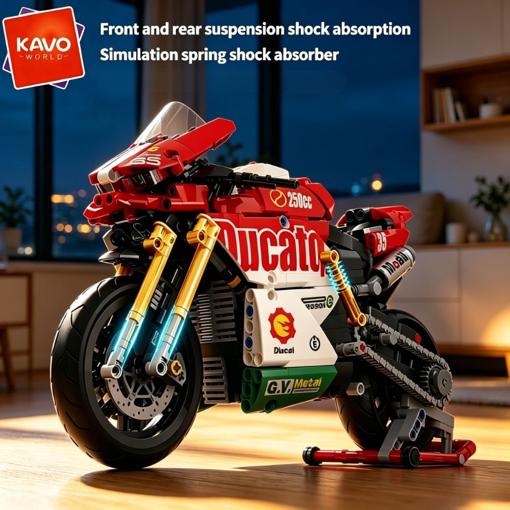 KAVOWORLD 883 pièces 1:10 Kit  - Desk Setup Red avis et prix