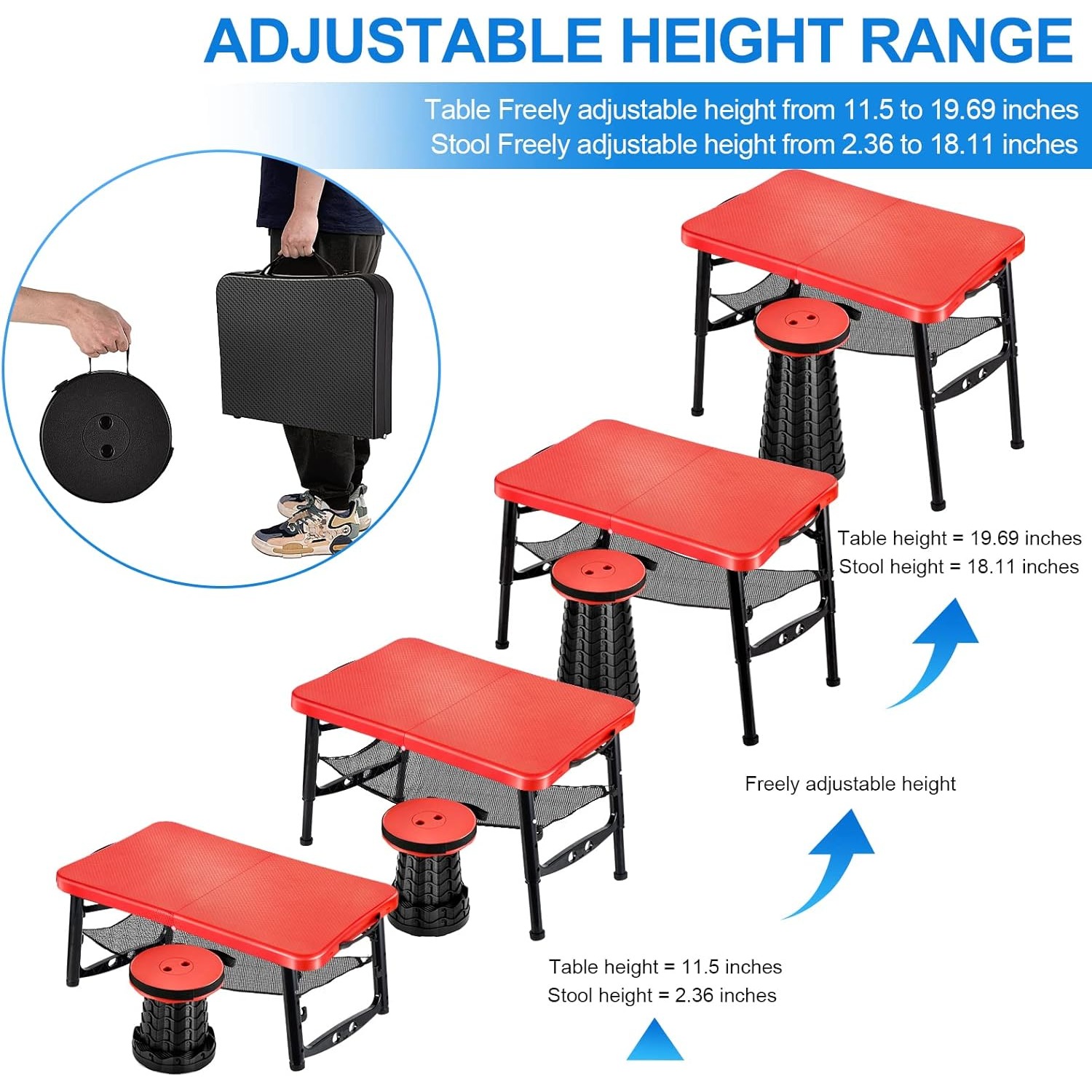 Ensemble Table et tabourets pl - Desk Setup Laptop avis et prix