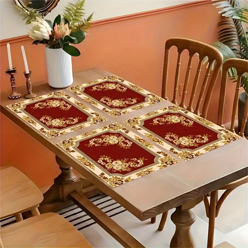 Set de table imprimé floral ro - Desk Setup Light avis et prix