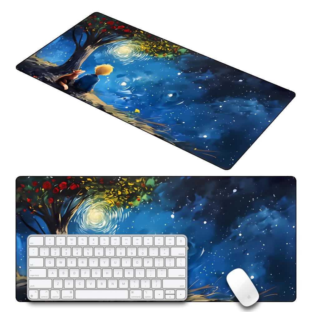 HYBXAXC Tapis de bureau et de  - Desk Setup Red avis et prix