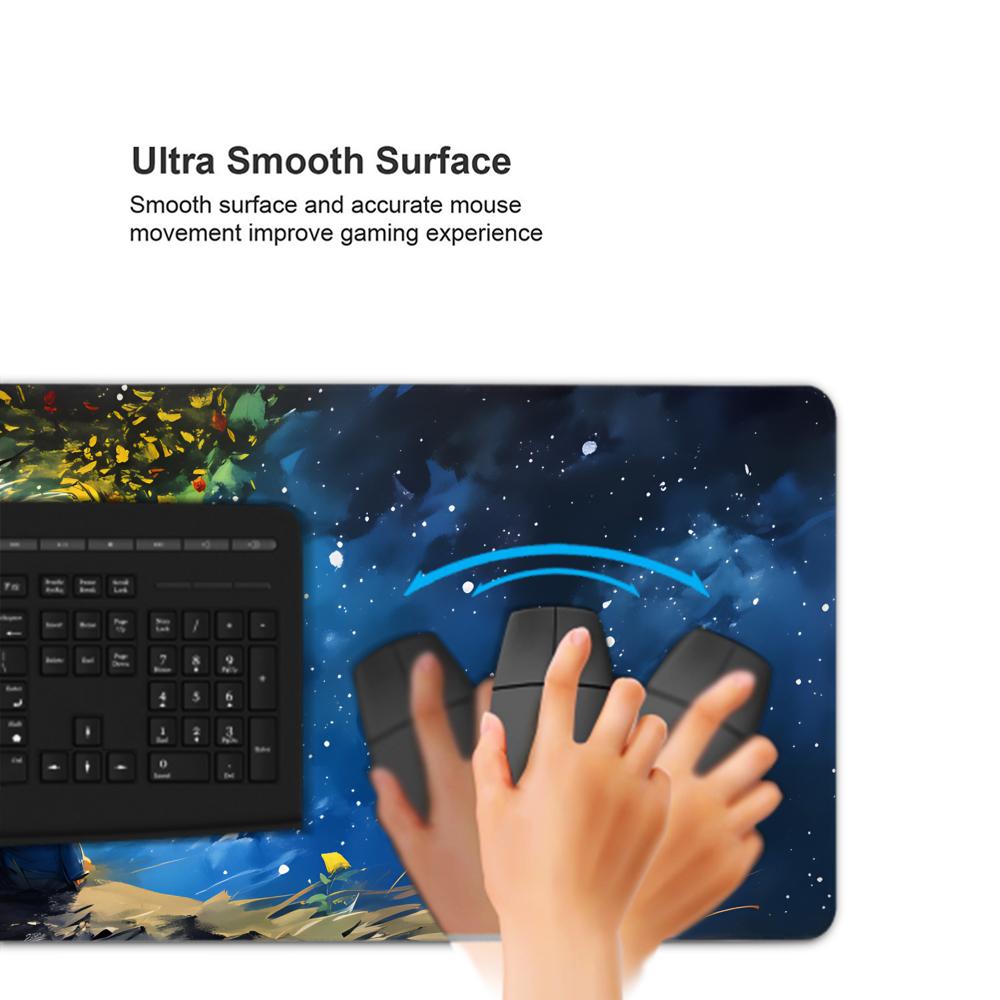 HYBXAXC Tapis de bureau et de  - Desk Setup Red avis et prix